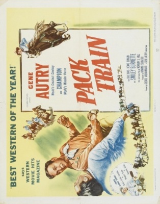 Pack Train movie poster (1953) sweatshirt