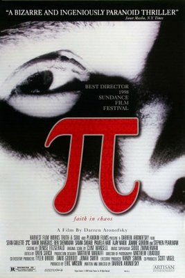 Pi movie poster (1998) mouse pad