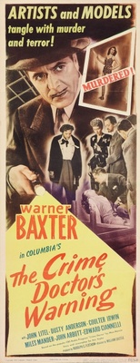 Crime Doctor's Warning movie poster (1945) poster