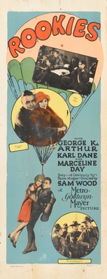 Rookies movie poster (1927) wood print