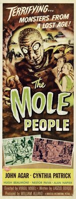 The Mole People movie poster (1956) Longsleeve T-shirt