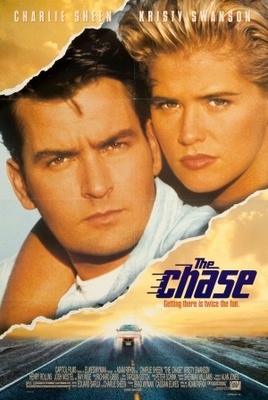 The Chase movie poster (1994) wood print