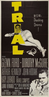Trial movie poster (1955) canvas poster