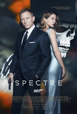 Spectre movie poster (2015) Stickers MOV_929e0042