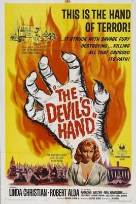 The Devil's Hand movie poster (1962) Mouse Pad MOV_92acc0f3