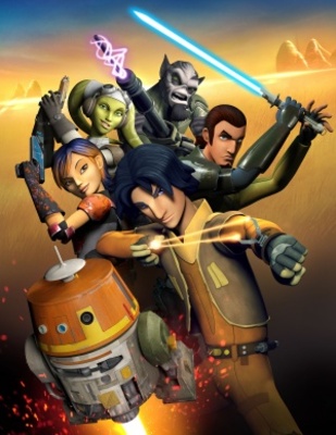 Star Wars Rebels movie poster (2014) wood print