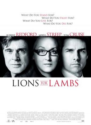 Lions for Lambs movie poster (2007) poster with hanger