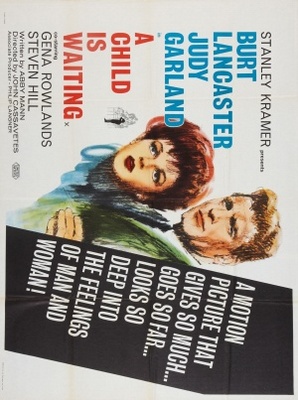 A Child Is Waiting movie poster (1963) pillow