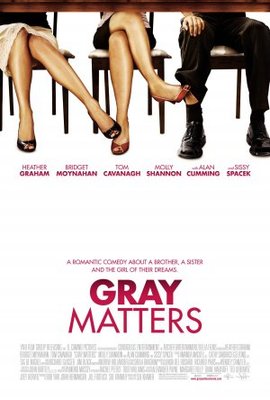 Gray Matters movie poster (2006) wood print