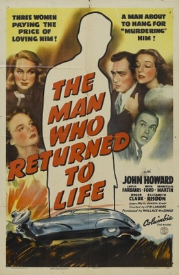 The Man Who Returned to Life movie poster (1942) pillow