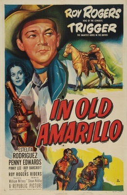 In Old Amarillo movie poster (1951) pillow