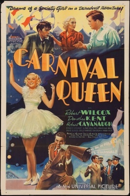 Carnival Queen movie poster (1937) poster with hanger