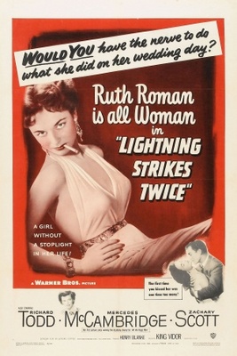 Lightning Strikes Twice movie poster (1951) Mouse Pad MOV_9300840d
