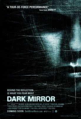 Dark Mirror movie poster (2007) wood print