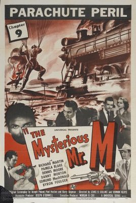 The Mysterious Mr. M movie poster (1946) metal framed poster