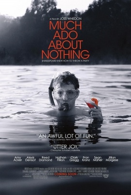 Much Ado About Nothing movie poster (2012) canvas poster