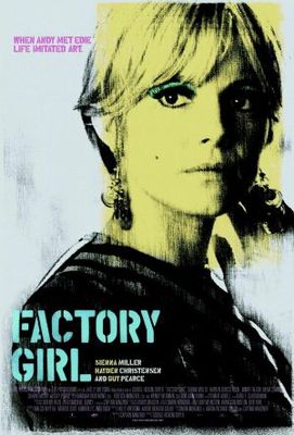 Factory Girl movie poster (2006) metal framed poster