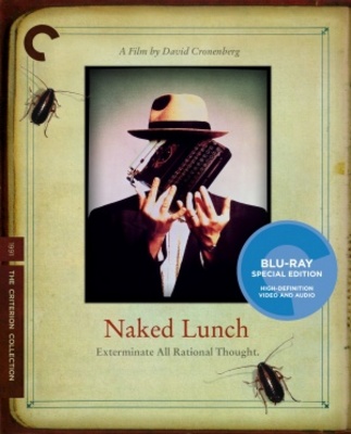 Naked Lunch movie poster (1991) wooden framed poster