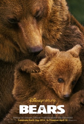 Bears movie poster (2014) metal framed poster