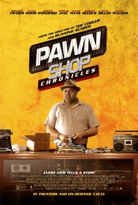 Pawn Shop Chronicles movie poster (2013) metal framed poster