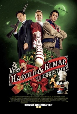 A Very Harold & Kumar Christmas movie poster (2010) Mouse Pad MOV_93ab1505