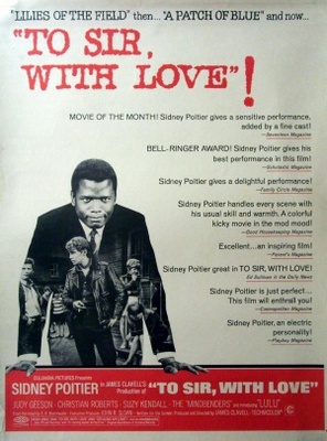 To Sir, with Love movie poster (1967) sweatshirt