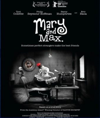 Mary and Max movie poster (2009) poster with hanger