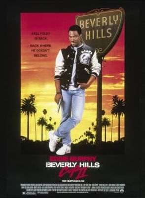 Beverly Hills Cop 2 movie poster (1987) wood print