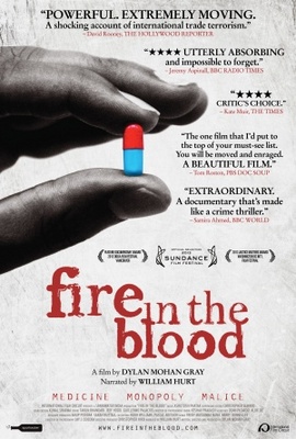 Fire in the Blood movie poster (2011) Stickers MOV_93e24cea