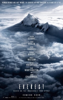 Everest movie poster (2015) wooden framed poster