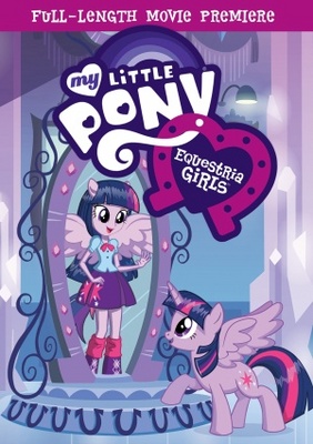 My Little Pony: Equestria Girls movie poster (2013) pillow