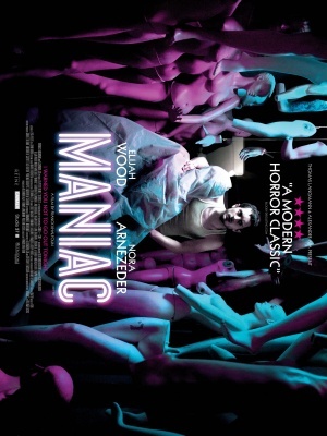 Maniac movie poster (2012) canvas poster