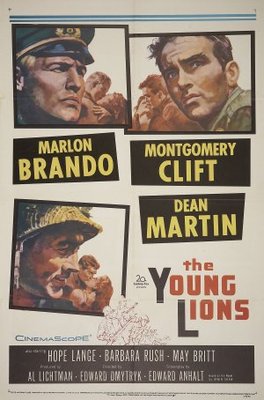 The Young Lions movie poster (1958) sweatshirt