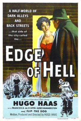 Edge of Hell movie poster (1956) hoodie