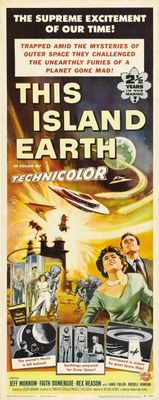 This Island Earth movie poster (1955) metal framed poster