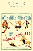 Monkey Business movie poster (1952) t-shirt #657246