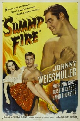 Swamp Fire movie poster (1946) tote bag
