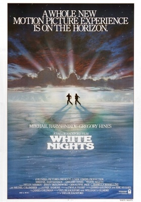White Nights movie poster (1985) wood print