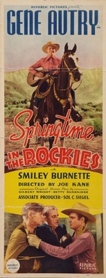 Springtime in the Rockies movie poster (1937) mouse pad