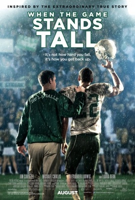 When the Game Stands Tall movie poster (2014) wood print