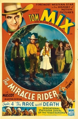 The Miracle Rider movie poster (1935) metal framed poster