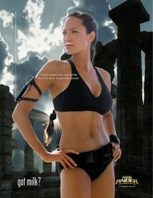 Lara Croft Tomb Raider: The Cradle of Life movie poster (2003) poster with hanger