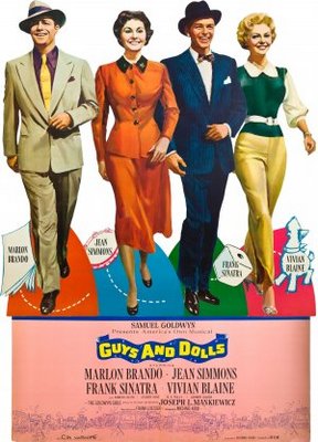 Guys and Dolls movie poster (1955) Mouse Pad MOV_946eff49