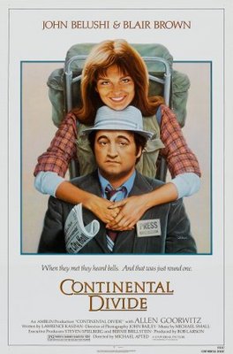Continental Divide movie poster (1981) canvas poster