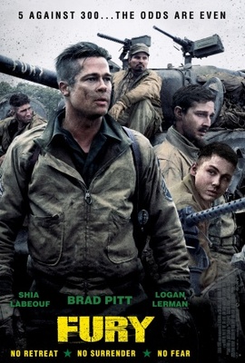 Fury movie poster (2014) puzzle MOV_948e242f