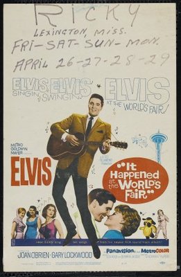 It Happened at the World's Fair movie poster (1963) wood print