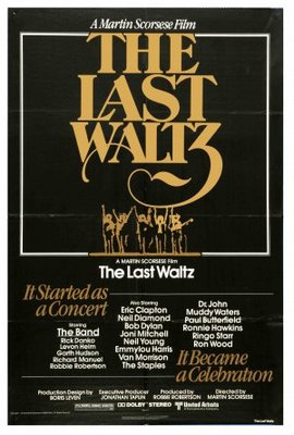 The Last Waltz movie poster (1978) poster with hanger