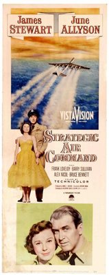 Strategic Air Command movie poster (1955) wooden framed poster