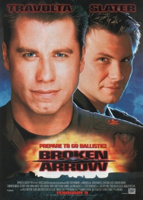 Broken Arrow movie poster (1996) poster with hanger