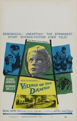 Village of the Damned movie poster (1960) metal framed poster